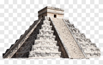 Mayan Pyramid Structure PNG