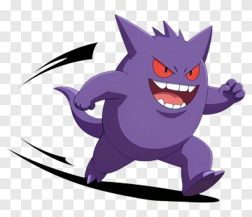 Cartoon Ghost Running PNG