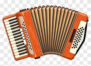 Accordion Musical Instrument PNG