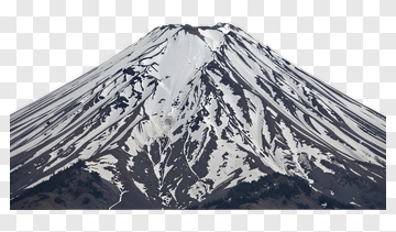 Snow-Capped Mountain Peak PNG