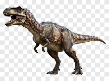 3D Tyrannosaurus Rex Dinosaur PNG
