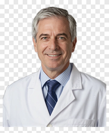 Smiling Doctor In A White Coat PNG