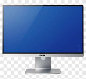 Pony Computer Monitor PNG