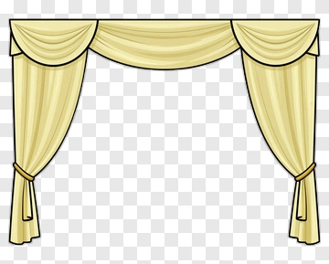 Curtains With Drapes PNG