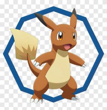 Eevee Cartoon Character PNG