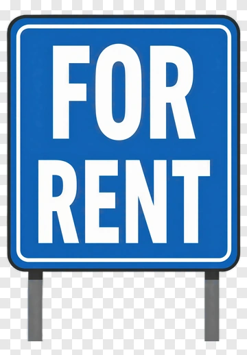 For Rent Sign PNG