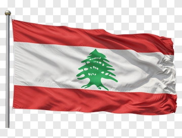 Lebanon Flag PNG