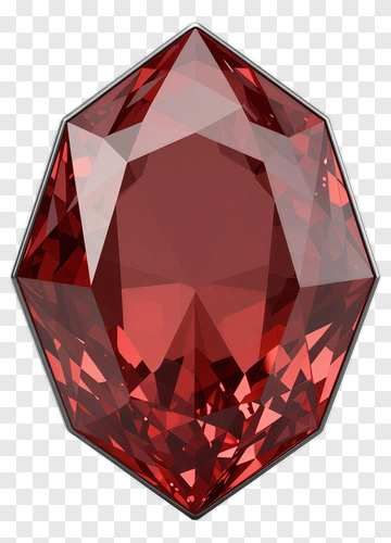 Red Gemstone PNG