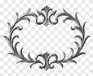 Ornate Decorative Frame PNG