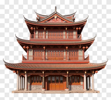 Traditional Chinese Pagoda PNG