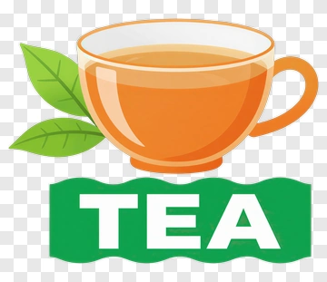 Tea Cup With Leaves PNG
