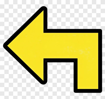 Yellow Arrow Icon PNG
