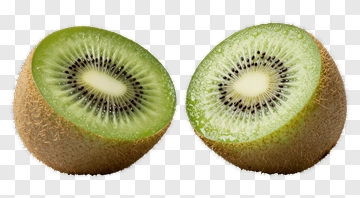 Sliced Kiwi Fruit PNG