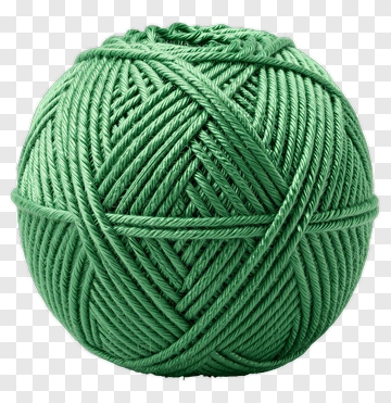 Green Yarn Ball PNG