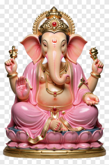 Lord Ganesha Statue PNG