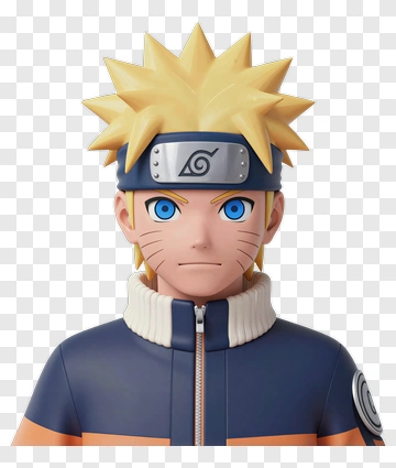 3D Naruto Character PNG
