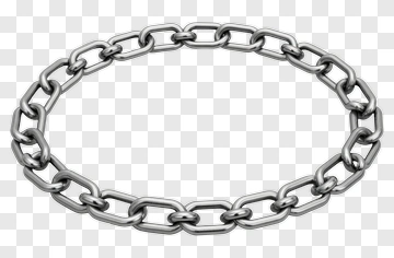 Metal Chain Link PNG