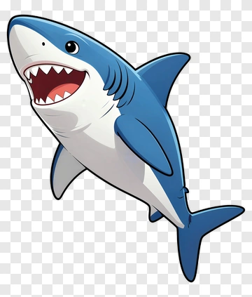 Cartoon Shark PNG