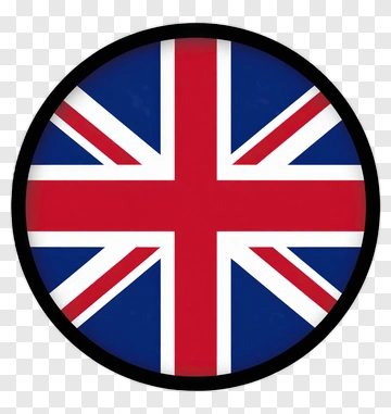 British Flag In Circular Design PNG