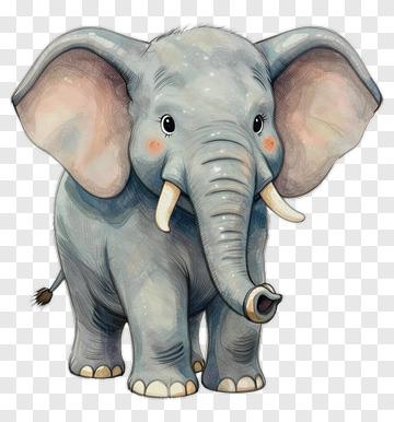 Cartoon Elephant PNG