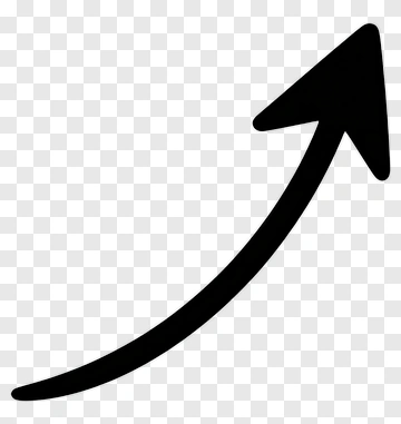 Black Arrow Pointing Upward PNG