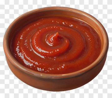 Bowl Of Tomato Ketchup PNG