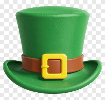 Green Leprechaun Hat PNG
