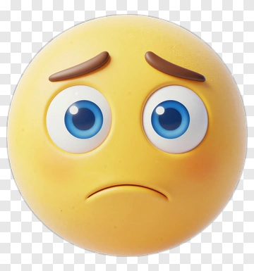 Sad Emoji Face PNG