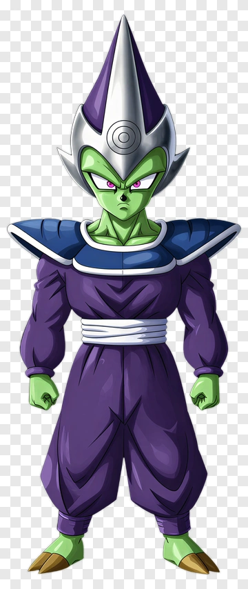 Fictional Character In Purple Outfit PNG