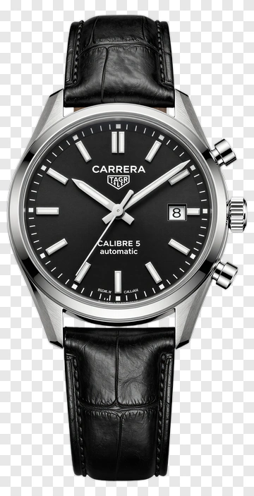 Tag Heuer Carrera Calibre 5 Automatic Watch PNG