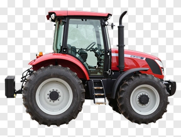 Red Tractor PNG