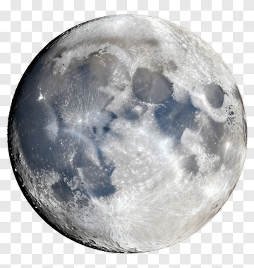 Realistic Moon PNG