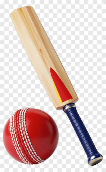 Cricket Bat And Ball PNG