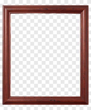 Wooden Picture Frame PNG