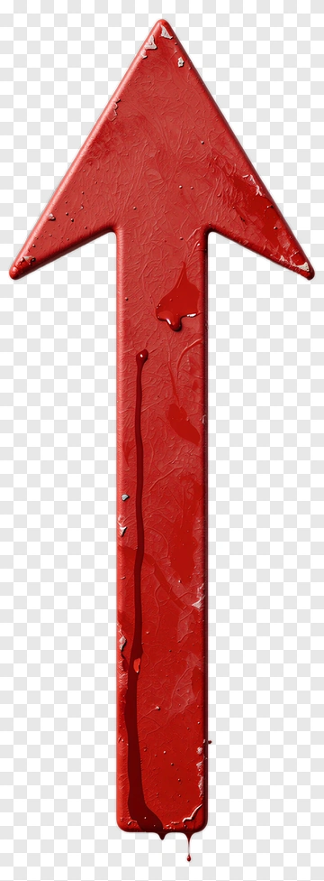 Red Arrow Sign PNG