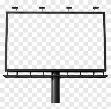 Blank Billboard PNG