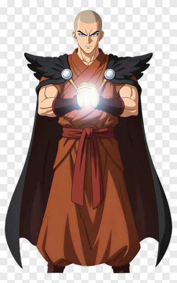 Fictional Character Holding A Magical Sphere PNG
