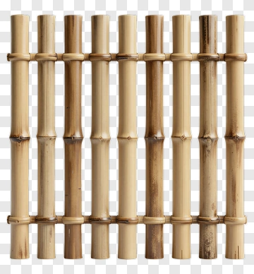 Bamboo Fence Panels PNG