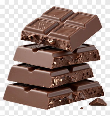 Chocolate Bar Stack PNG