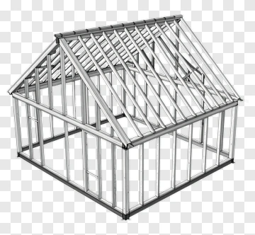 Greenhouse Structure PNG