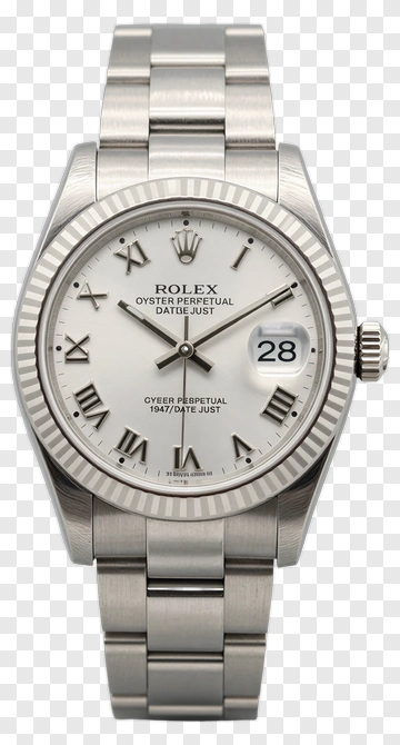 Rolex Oyster Perpetual Datejust Watch PNG