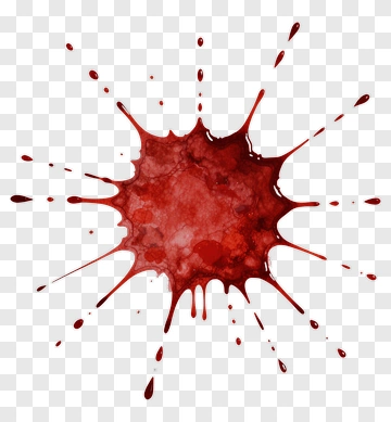Red Paint Splash PNG