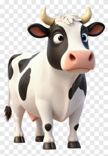 Cartoon Cow PNG