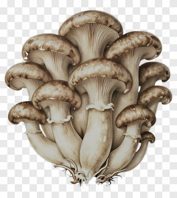 Cluster Of Mushrooms PNG