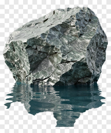 Rock In Water PNG