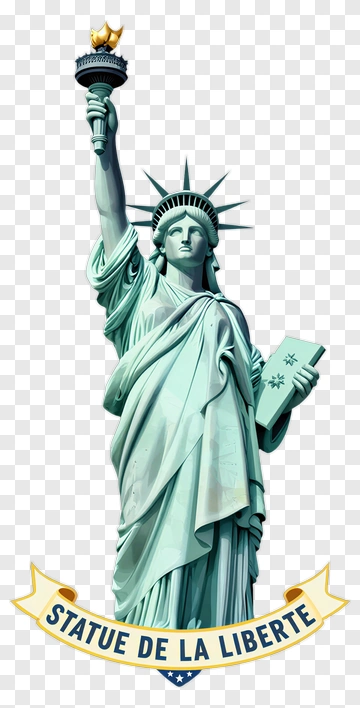 Statue Of Liberty Holding A Torch PNG
