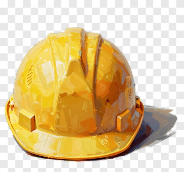 Yellow Hard Hat PNG