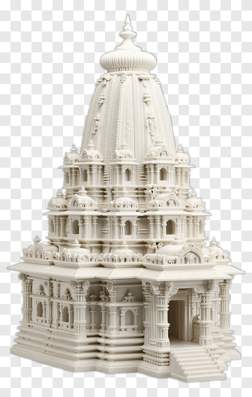 Intricate Temple Structure PNG