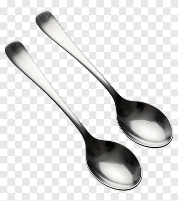 Stainless Steel Spoons PNG