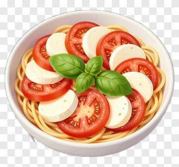 Pasta Salad With Tomatoes And Mozzarella PNG
